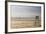 Lone Surfer on Newport Beach Rhode Island-null-Framed Photo