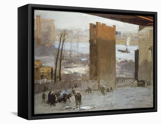 Lone Tenament-George Bellows-Framed Premier Image Canvas
