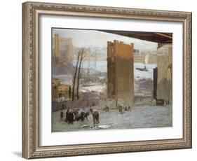 Lone Tenament-George Bellows-Framed Giclee Print