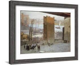 Lone Tenament-George Bellows-Framed Giclee Print
