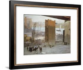 Lone Tenament-George Bellows-Framed Giclee Print