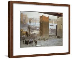 Lone Tenament-George Bellows-Framed Giclee Print