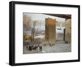 Lone Tenament-George Bellows-Framed Giclee Print