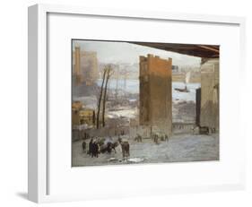 Lone Tenament-George Bellows-Framed Giclee Print