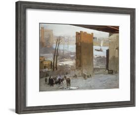 Lone Tenament-George Bellows-Framed Giclee Print