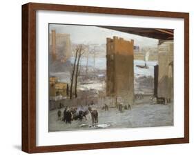 Lone Tenament-George Bellows-Framed Giclee Print