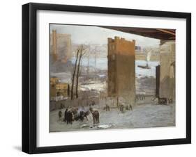 Lone Tenament-George Bellows-Framed Giclee Print