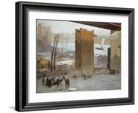 Lone Tenament-George Bellows-Framed Giclee Print