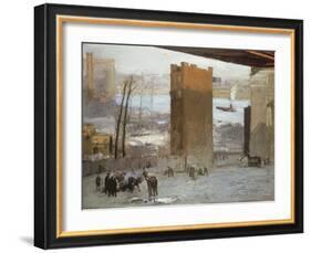 Lone Tenament-George Bellows-Framed Giclee Print