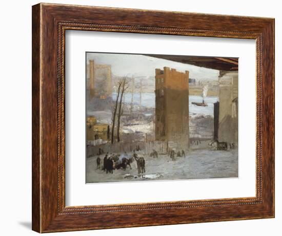 Lone Tenament-George Bellows-Framed Giclee Print