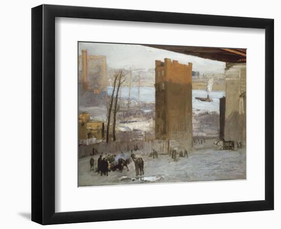 Lone Tenament-George Bellows-Framed Giclee Print