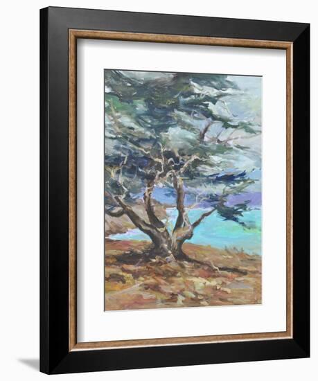 LONE TREE-ALLAYN STEVENS-Framed Art Print