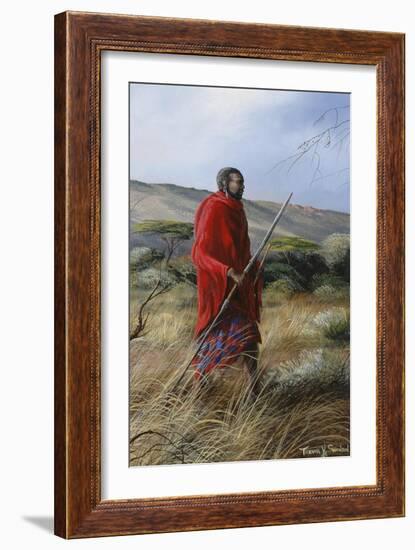 Lone Warrior 1-Trevor V. Swanson-Framed Giclee Print