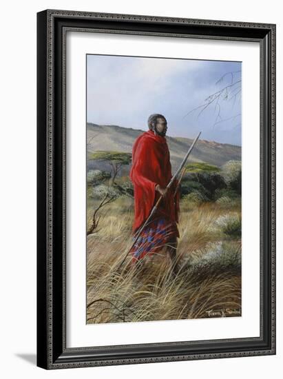 Lone Warrior 1-Trevor V. Swanson-Framed Giclee Print