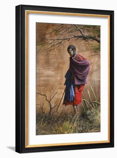 Lone Warrior 2-Trevor V. Swanson-Framed Giclee Print