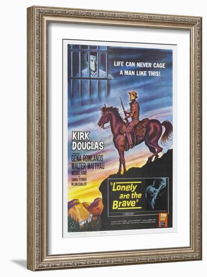 Lonely are the Brave-null-Framed Premium Giclee Print