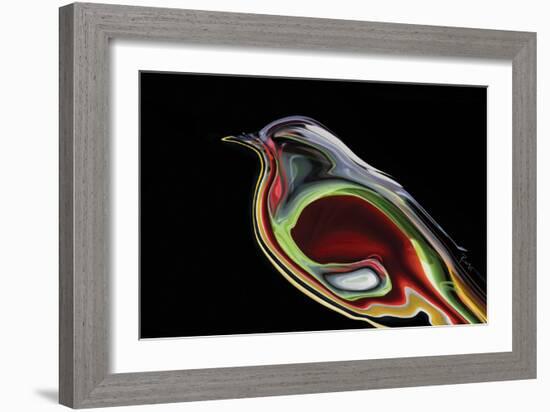 Lonely Bird-Rabi Khan-Framed Art Print