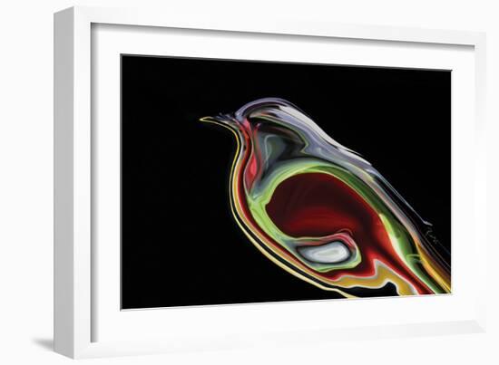 Lonely Bird-Rabi Khan-Framed Art Print