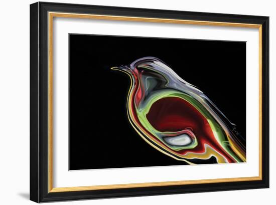 Lonely Bird-Rabi Khan-Framed Art Print