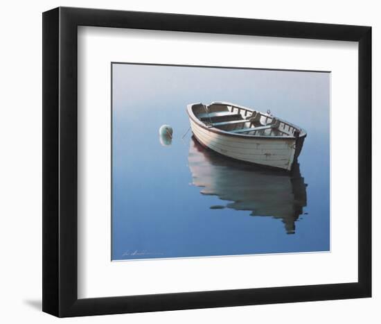 Lonely Boat-Zhen-Huan Lu-Framed Art Print