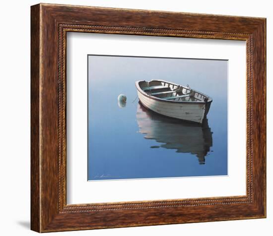 Lonely Boat-Zhen-Huan Lu-Framed Art Print