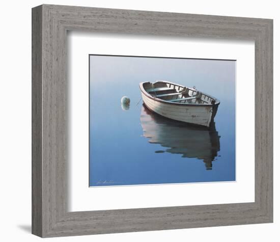 Lonely Boat-Zhen-Huan Lu-Framed Art Print