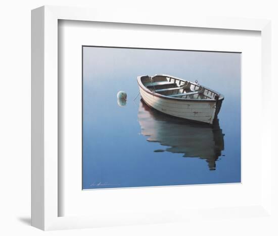 Lonely Boat-Zhen-Huan Lu-Framed Art Print