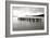 Lonely Dock BW-Dana Styber-Framed Photographic Print