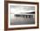 Lonely Dock BW-Dana Styber-Framed Photographic Print