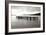 Lonely Dock BW-Dana Styber-Framed Photographic Print