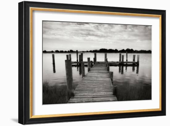 Lonely Dock II-Alan Hausenflock-Framed Photographic Print