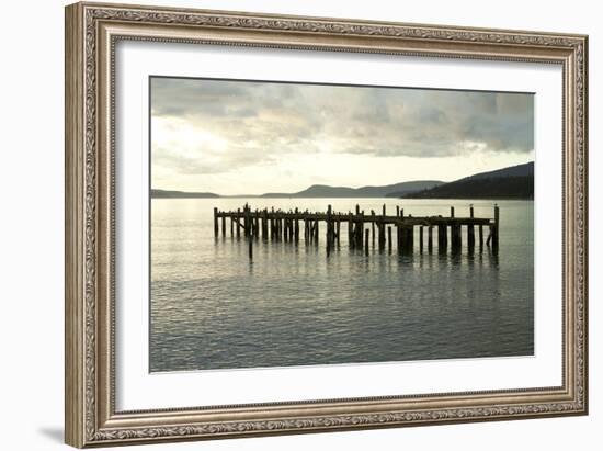 Lonely Dock-Dana Styber-Framed Photographic Print