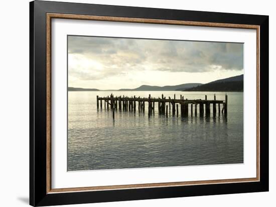 Lonely Dock-Dana Styber-Framed Photographic Print