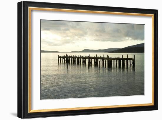 Lonely Dock-Dana Styber-Framed Photographic Print