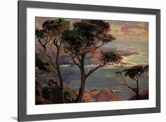 Lonely Headlands, Point Lakes-Franz Arthur Bischoff-Framed Art Print