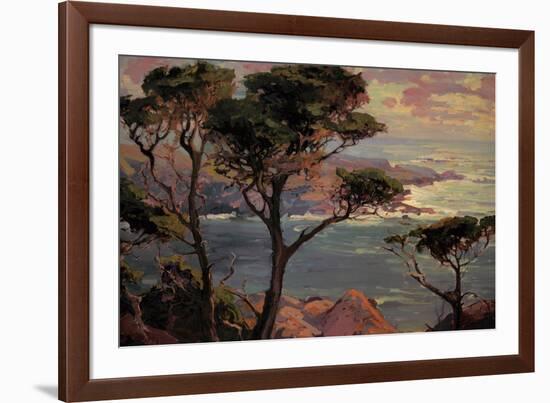 Lonely Headlands, Point Lakes-Franz Arthur Bischoff-Framed Art Print