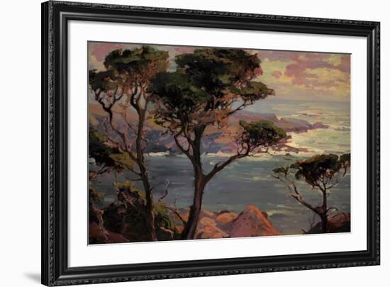 Lonely Headlands, Point Lakes-Franz Arthur Bischoff-Framed Art Print