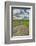 Lonely road going through the Flint Hills of Kansas-Michael Scheufler-Framed Photographic Print