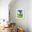 Lonely traditional group of huts in a wild alpine valley, Val d'Arigna, Orobie, Valtellina-Francesco Bergamaschi-Framed Photographic Print displayed on a wall