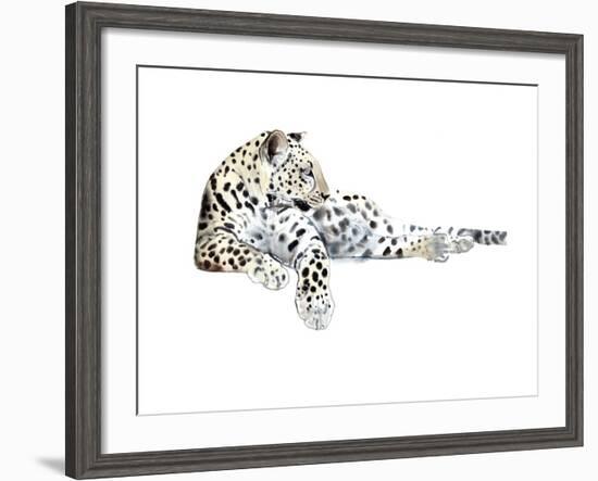 Long (Arabian Leopard), 2015-Mark Adlington-Framed Giclee Print