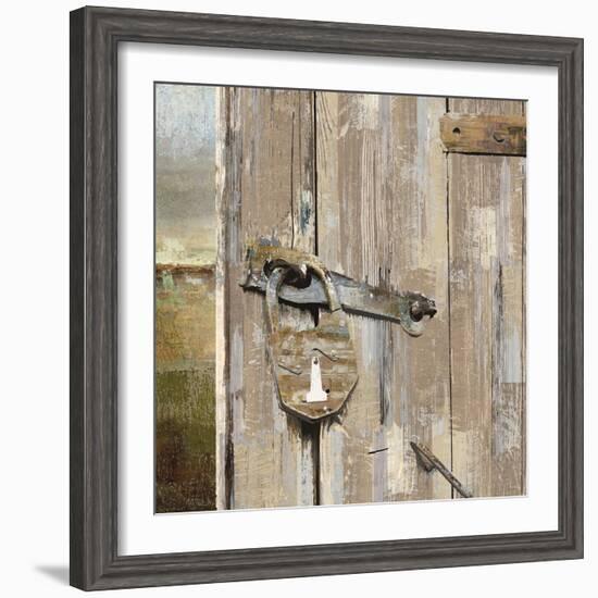 Long Barn - Barn Door-Mark Chandon-Framed Giclee Print