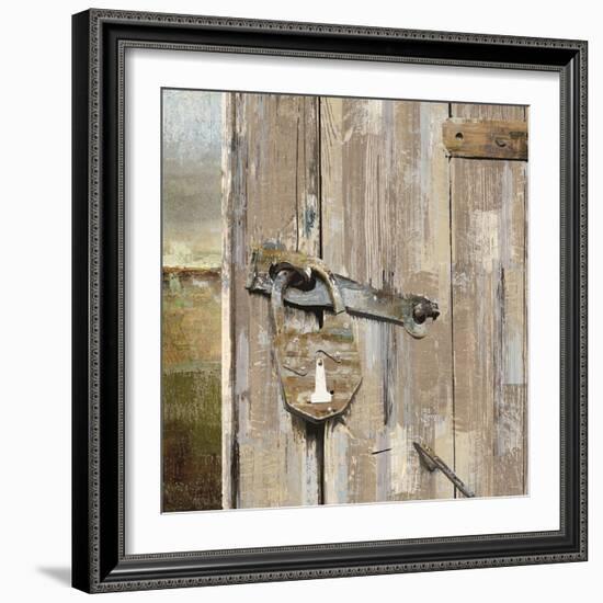 Long Barn - Barn Door-Mark Chandon-Framed Giclee Print