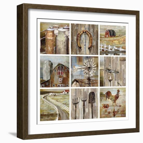 Long Barn - Composite-Mark Chandon-Framed Giclee Print