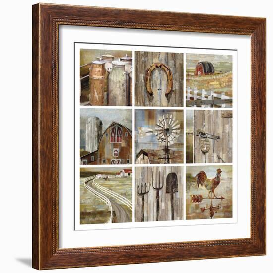 Long Barn - Composite-Mark Chandon-Framed Giclee Print