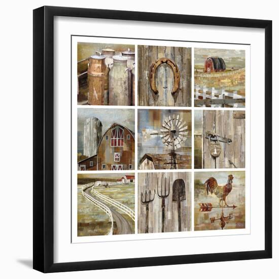 Long Barn - Composite-Mark Chandon-Framed Giclee Print