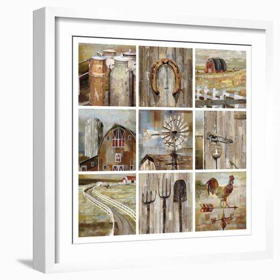 Long Barn - Composite-Mark Chandon-Framed Giclee Print