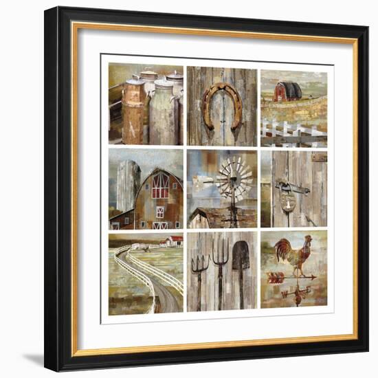 Long Barn - Composite-Mark Chandon-Framed Giclee Print
