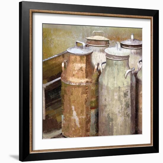 Long Barn - Dairy-Mark Chandon-Framed Giclee Print