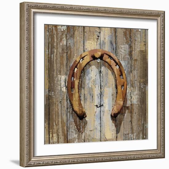 Long Barn - Horseshoe-Mark Chandon-Framed Giclee Print