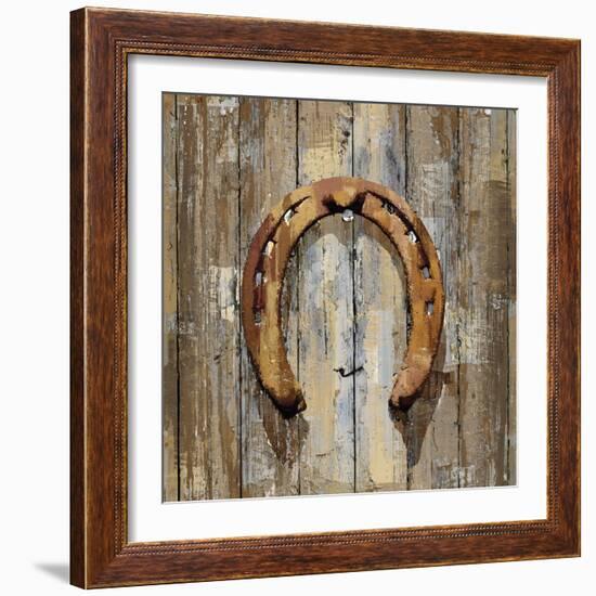 Long Barn - Horseshoe-Mark Chandon-Framed Giclee Print